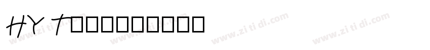 HY Twiipt字体转换